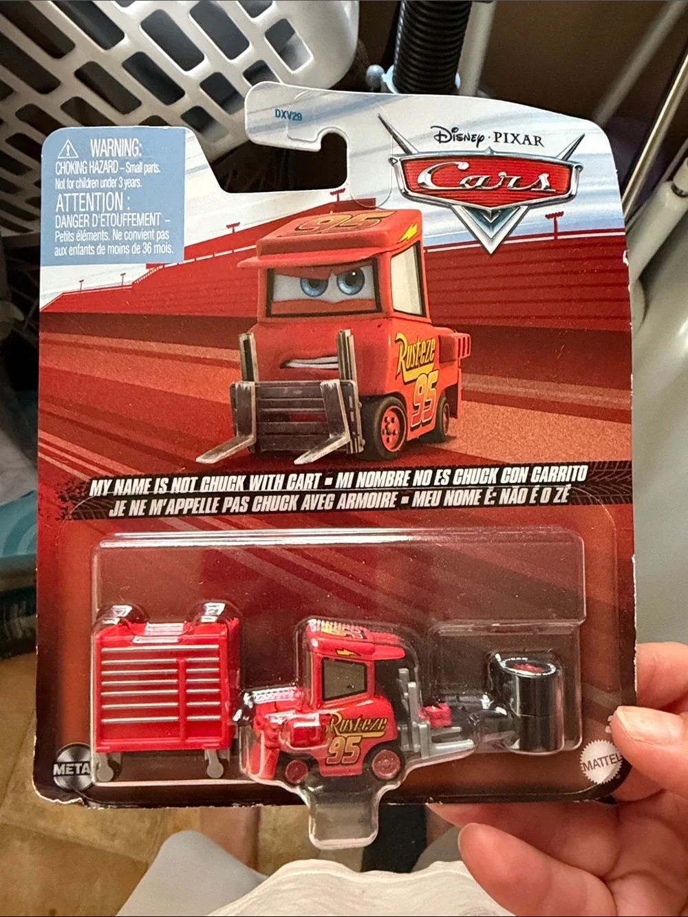 Disney Cars my name is not Chuck